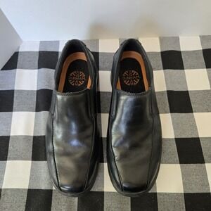 Dunham Men's Blair Black Leather Slip-On Comfort Shoe Style DAA01BK 8.5‎